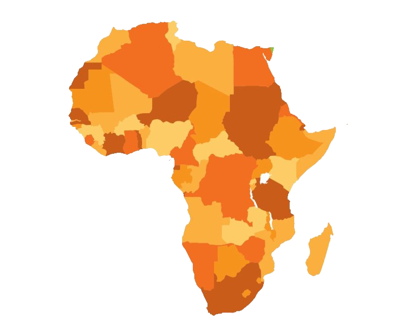 Africa Map Vector PNG Clipart Background
