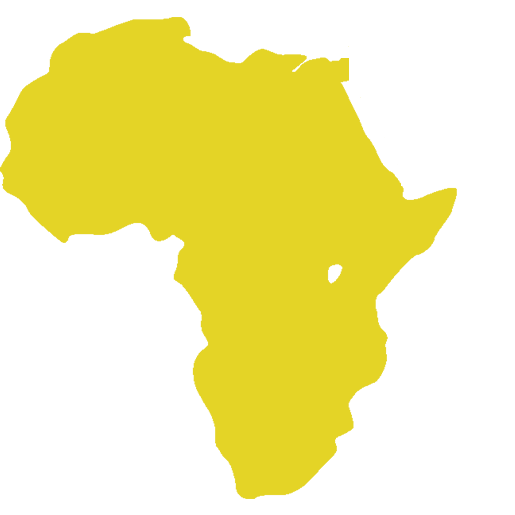 Africa Map Vector Transparent Background