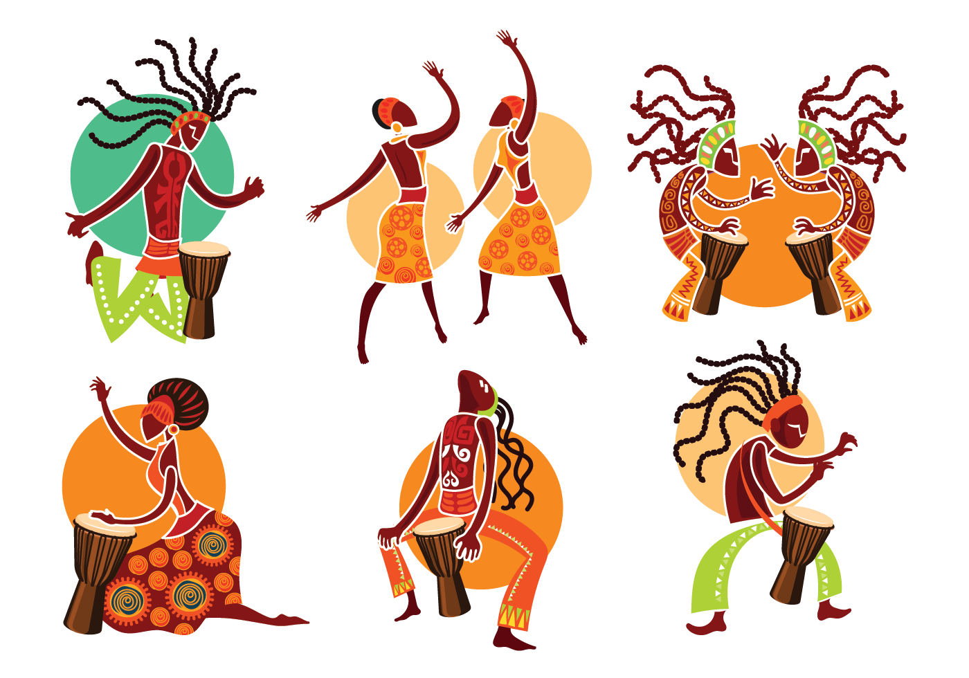 Africa Tribe PNG Clipart Background