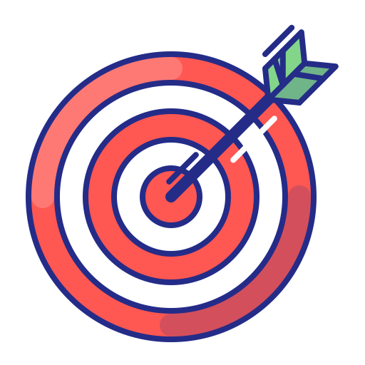 Aim Red Icon PNG