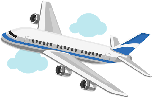 Flugzeug Hintergrund PNG-Bild