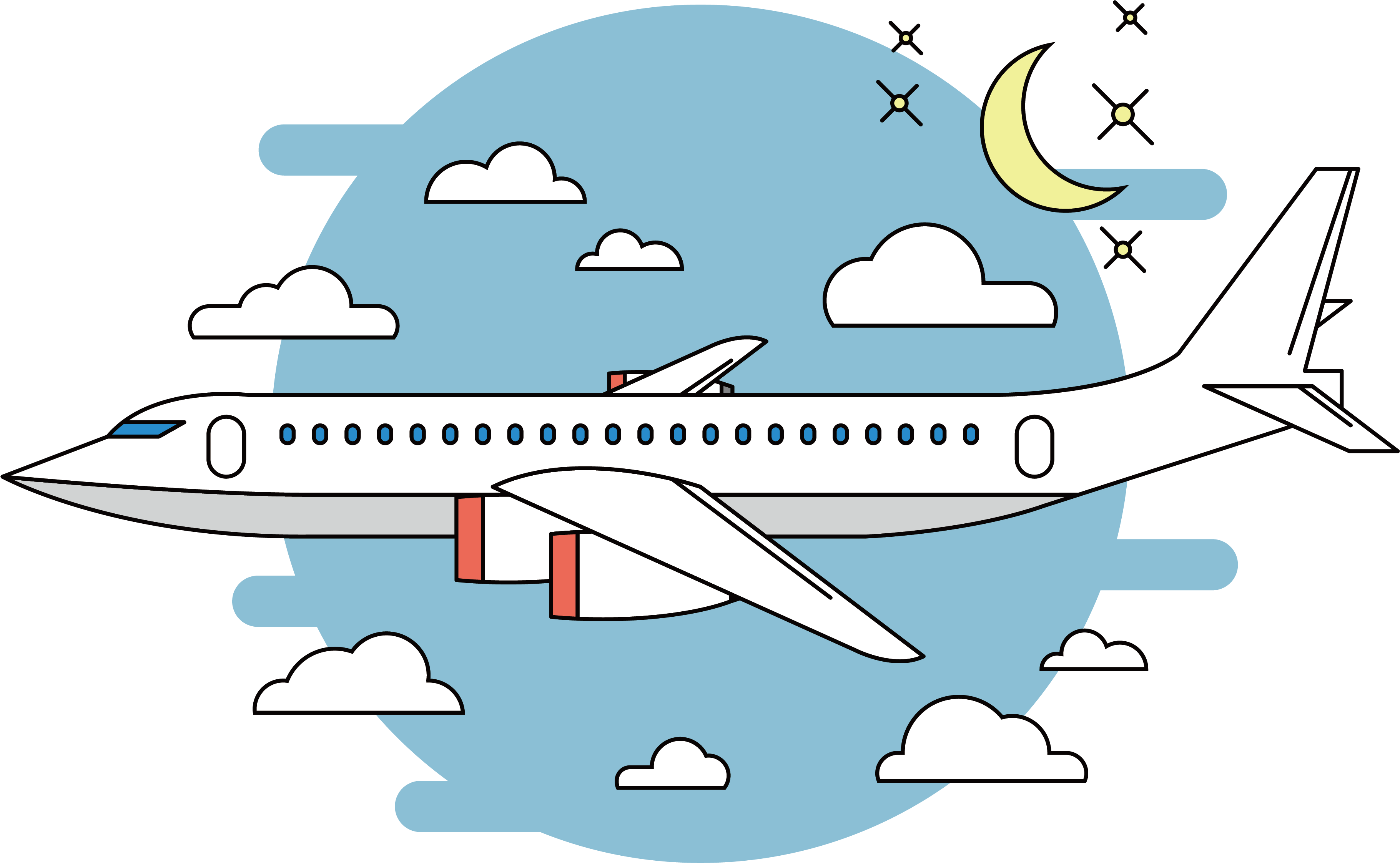 Airplane Logo PNG Clipart Background