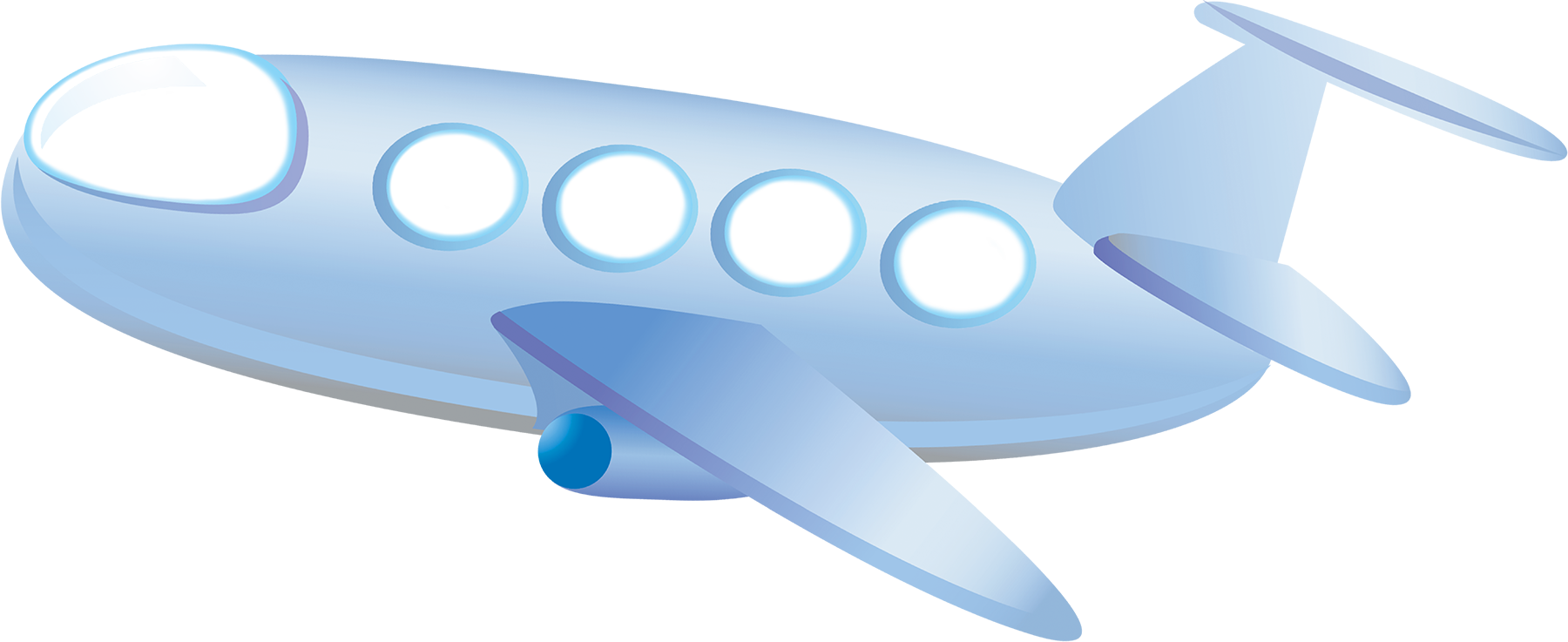 Flugzeug-Vektor-transparente Datei