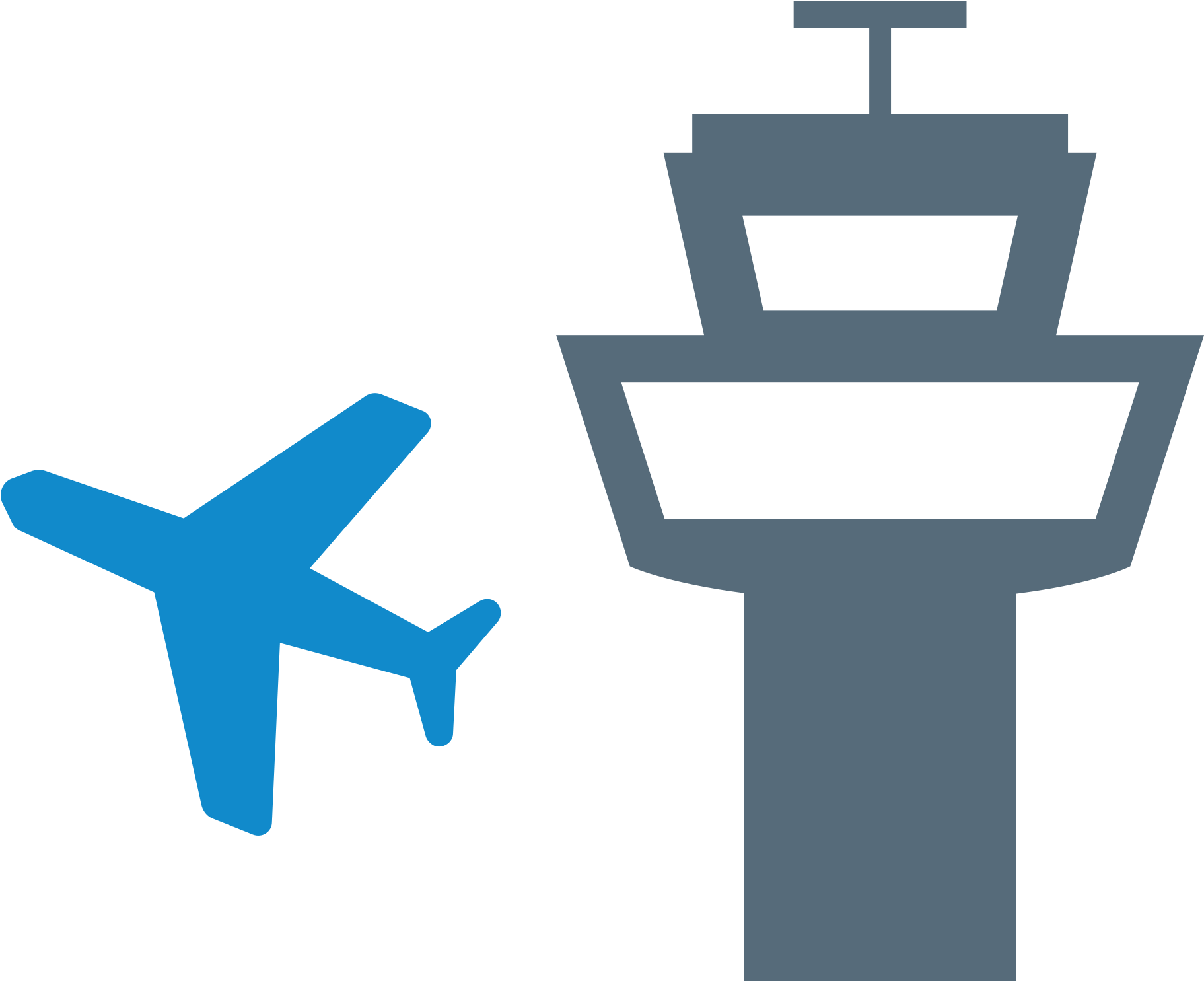 Airport Air Traffic Icon PNG