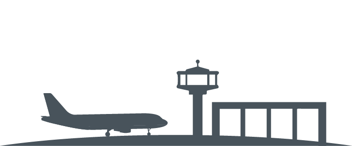 Airport Gray Clipart PNG