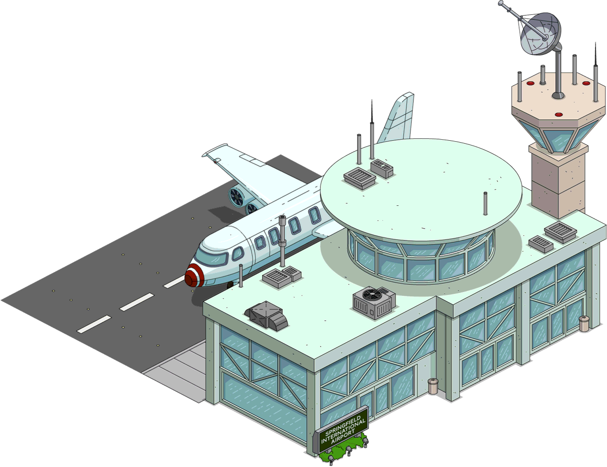 Airport Vector PNG