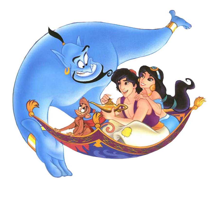 Aladdin Genie PNG Clipart Background