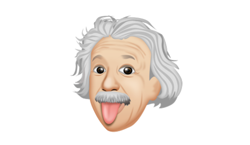 Albert Einstein Face Clipart PNG