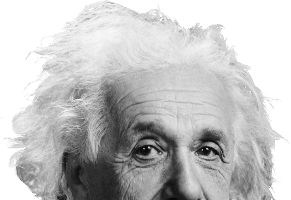 Albert Einstein Head PNG