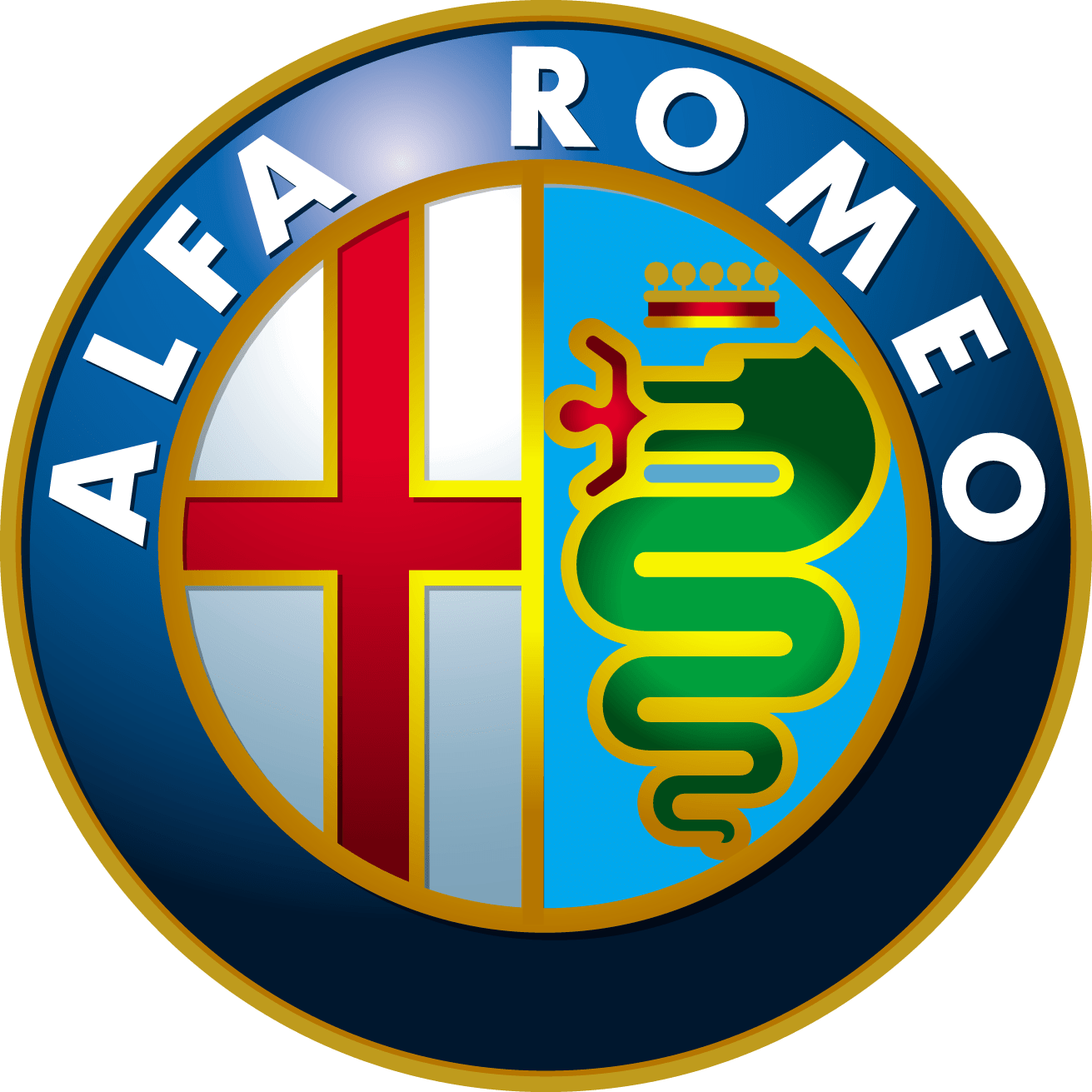 Alfa Romeo Blue Logo PNG
