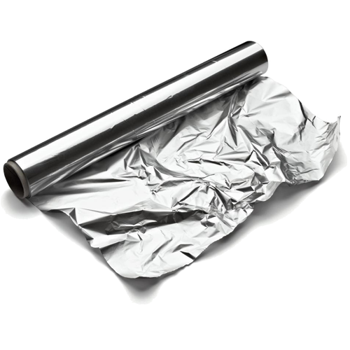 Aluminiumfolienpapierhintergrund PNG-Bild