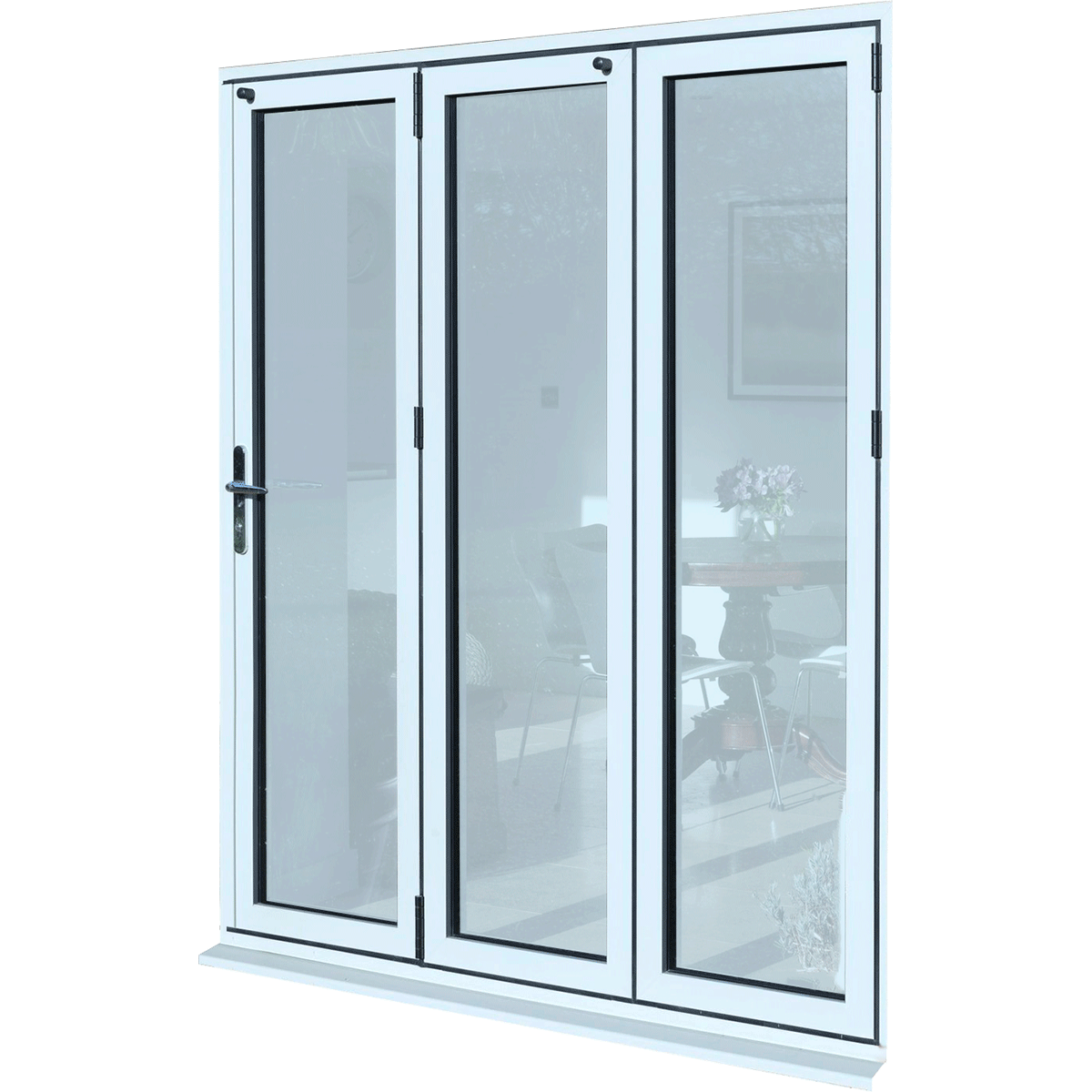 Aluminiumglas-Tür-Hintergrund-PNG-Bild