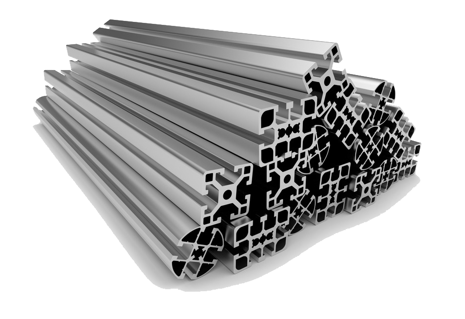 Aluminium-Rohrhintergrund PNG-Bild