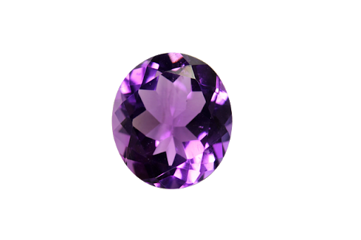 Amethyst Stone Real Shining PNG