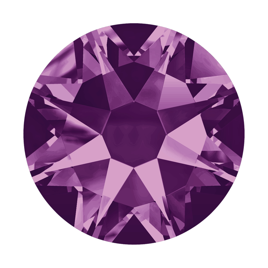 Amethyst Stone Round Ring PNG
