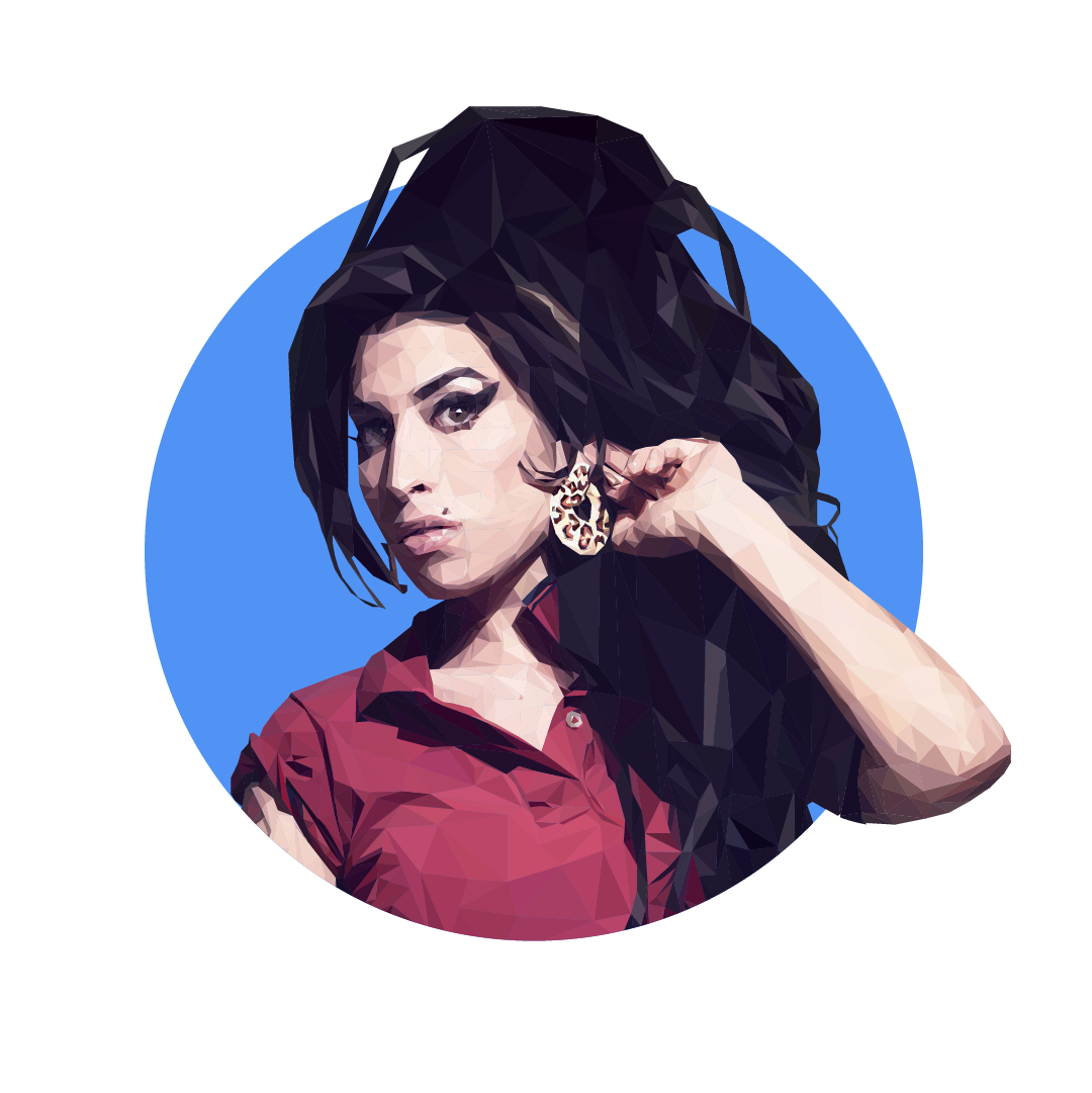 Amy Winehouse Hintergrund PNG-Bild