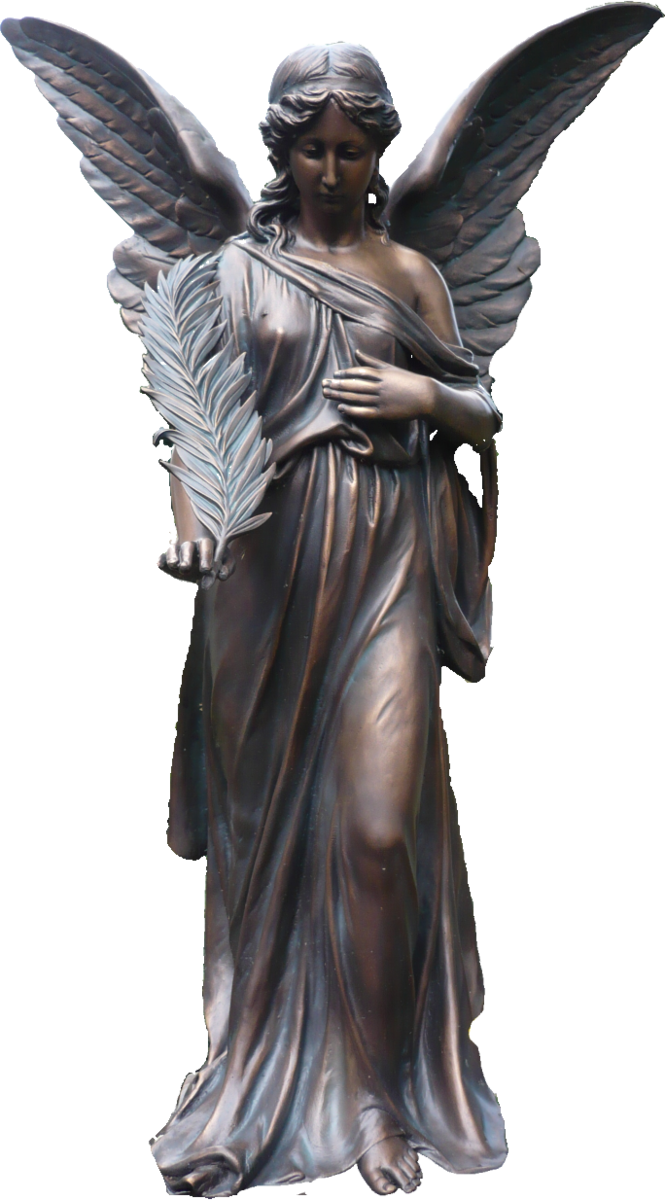 Angel Warrior Statue Transparent PNG