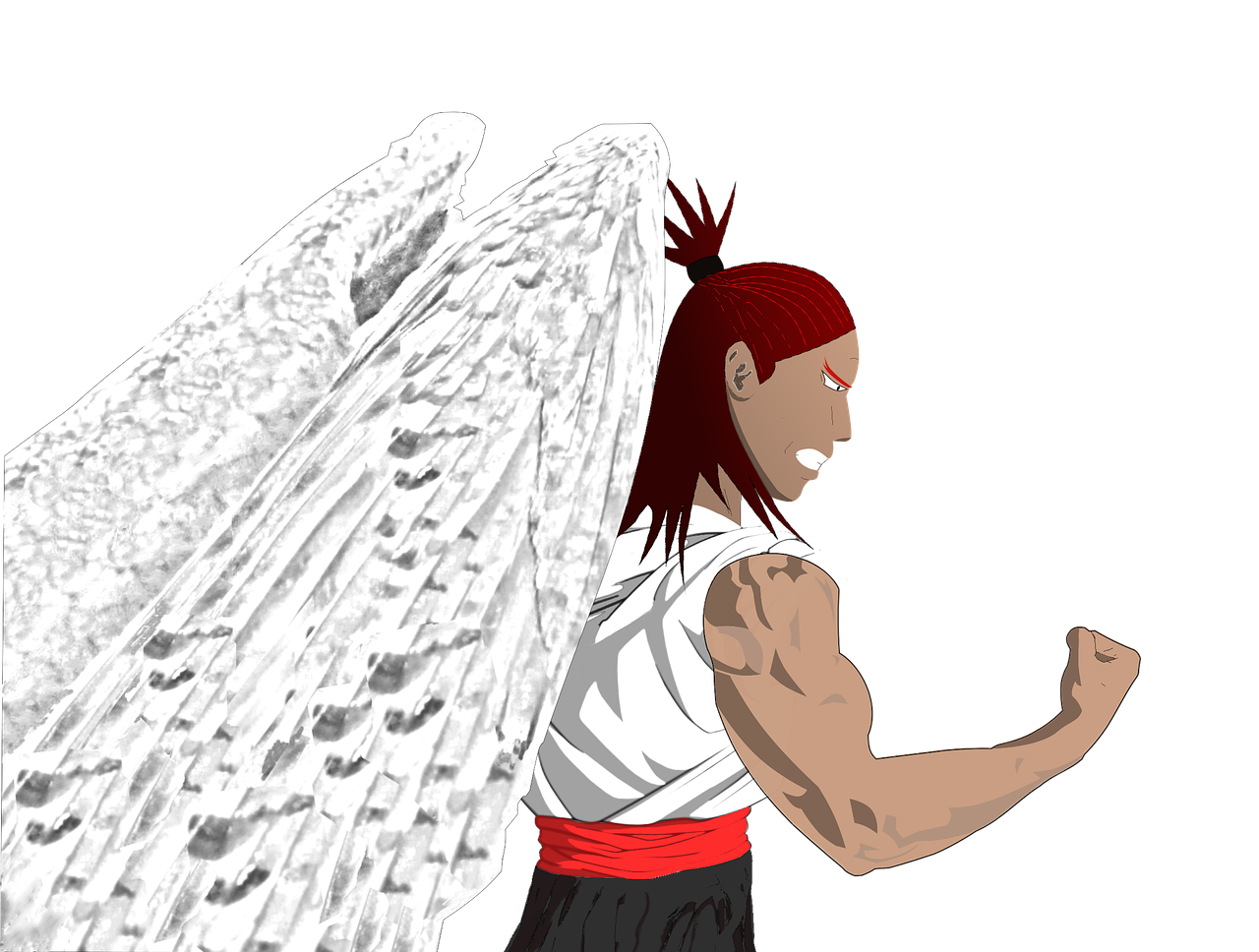 Angel Warrior Wings Transparent PNG