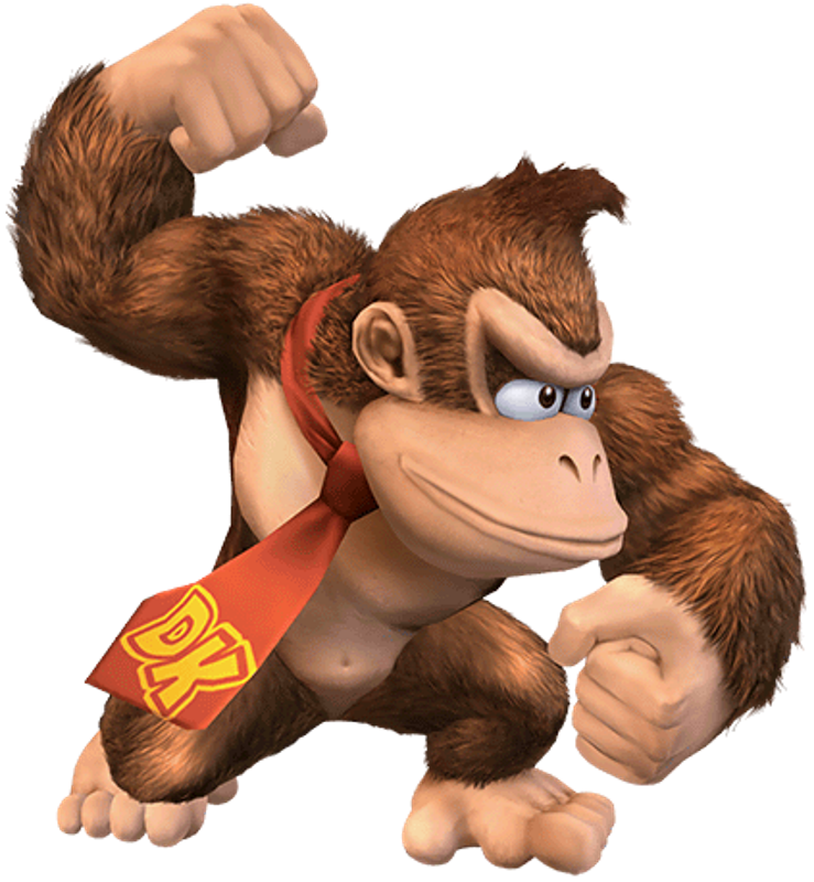 Angry Donkey Kong Background PNG Image
