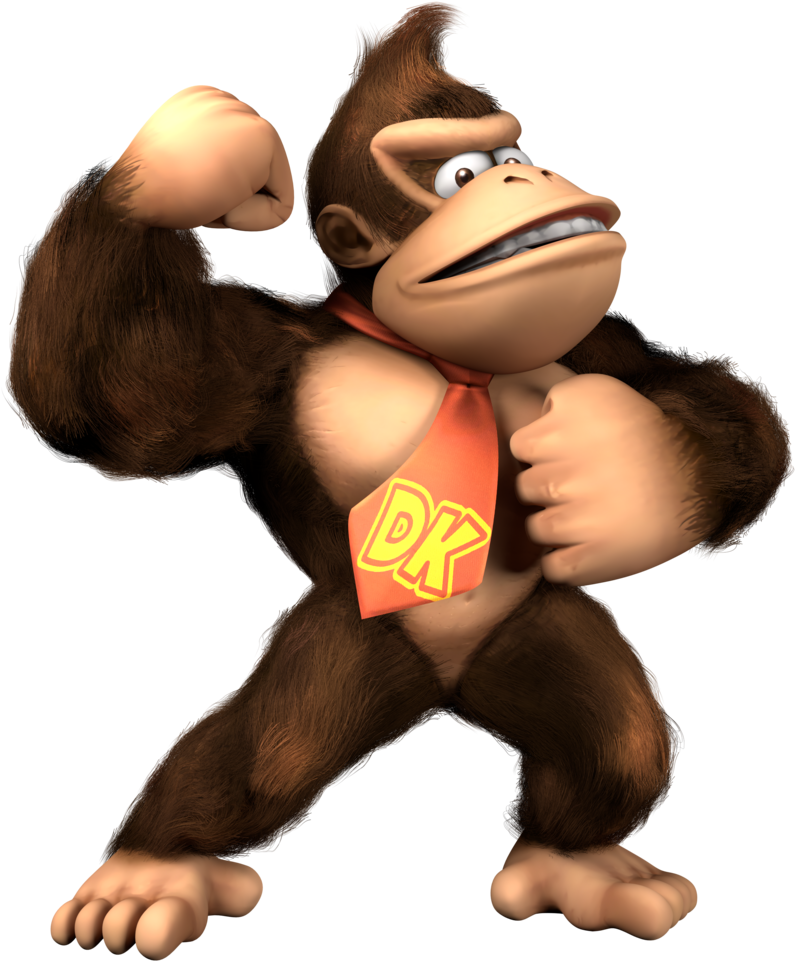 Angry Donkey Kong PNG Clipart Background