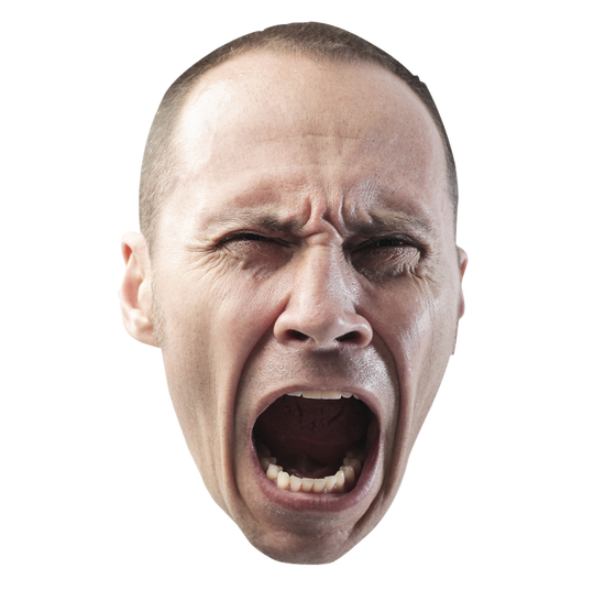 Angry Person Face Transparent PNG