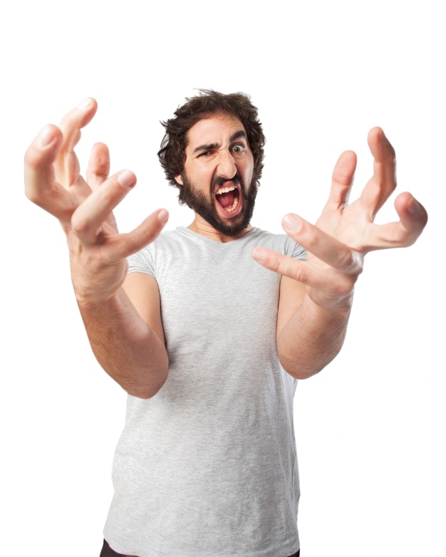 Angry Person Frustration Transparent PNG