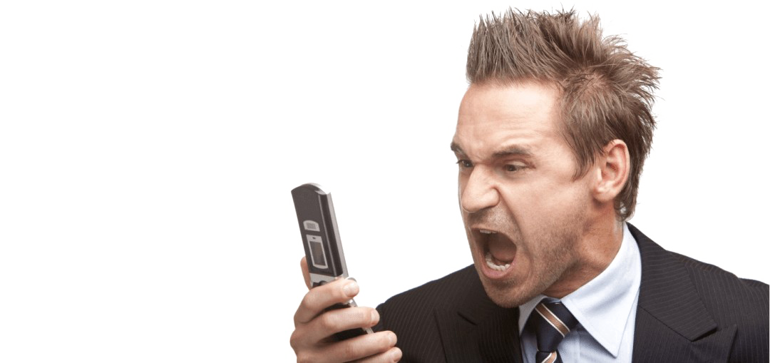 Angry Person Phone Transparent PNG