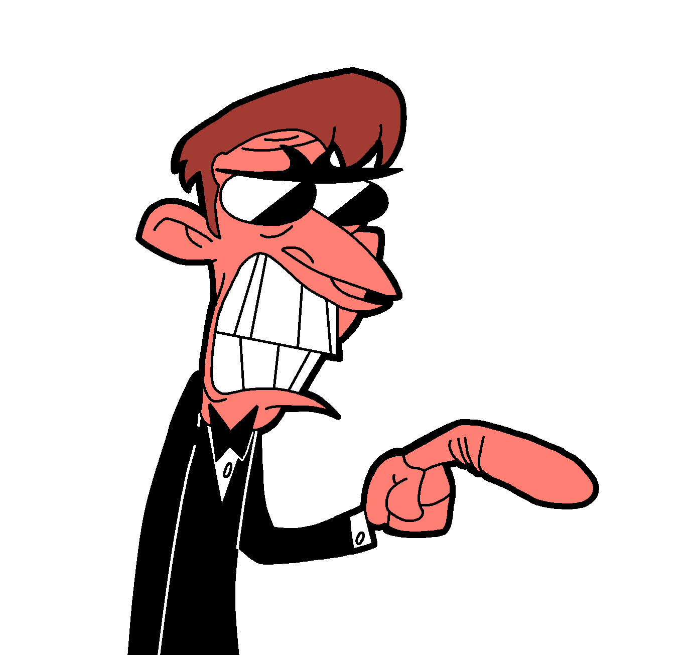 Angry Person Pointing Clipart Transparent PNG