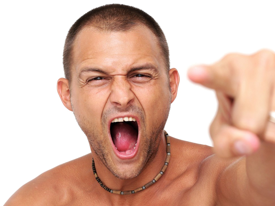 Angry Person Transparent PNG