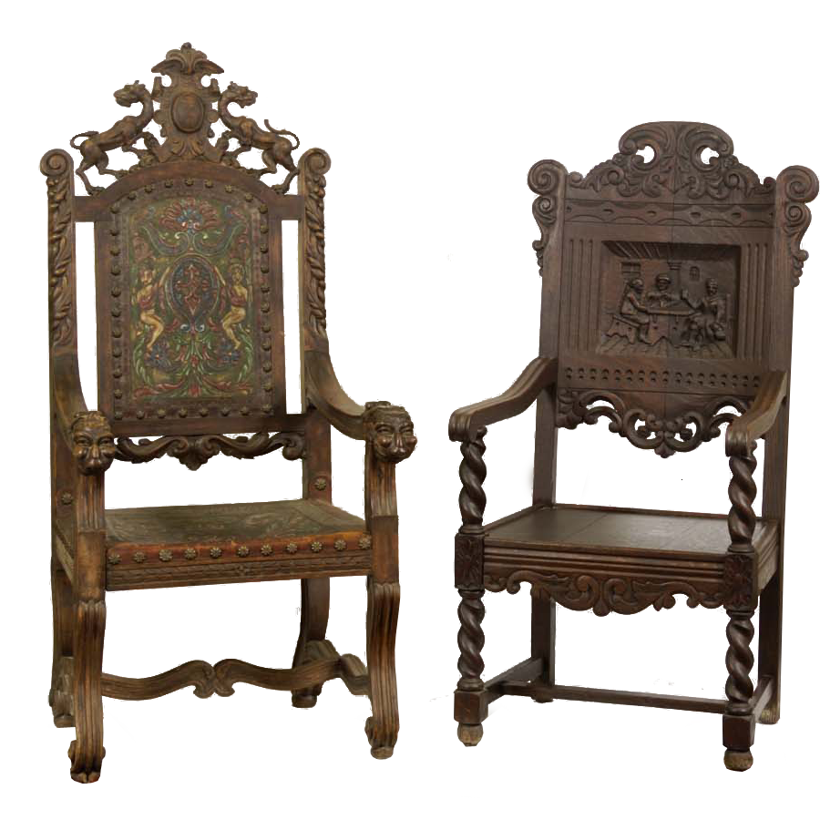 Antique Chair Transparent PNG
