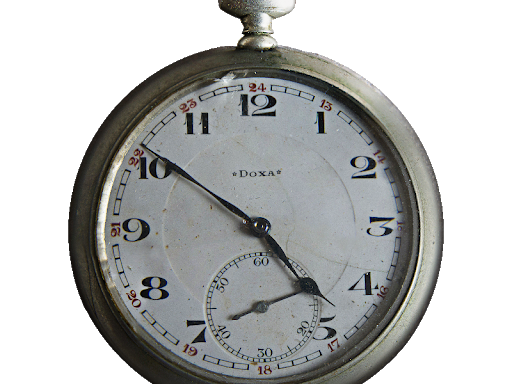 Antique Pocket Clock Transparent PNG