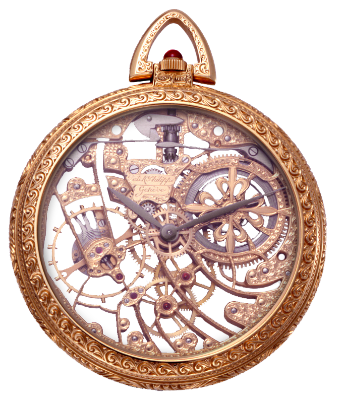 Antique Small Clock Transparent PNG
