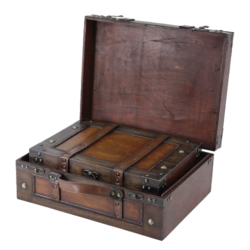 Antique Suitcase Transparent PNG