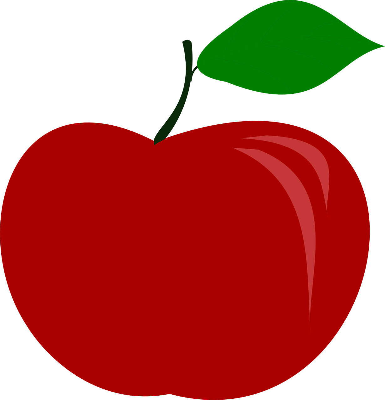 Apple Fruit Clipart Transparent PNG