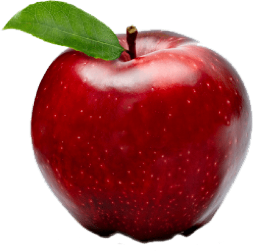 Apple Shining Red Transparent PNG