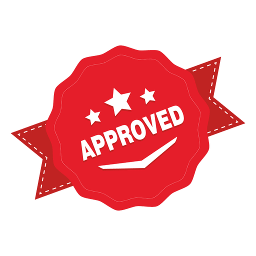 Approved Badge Transparent PNG