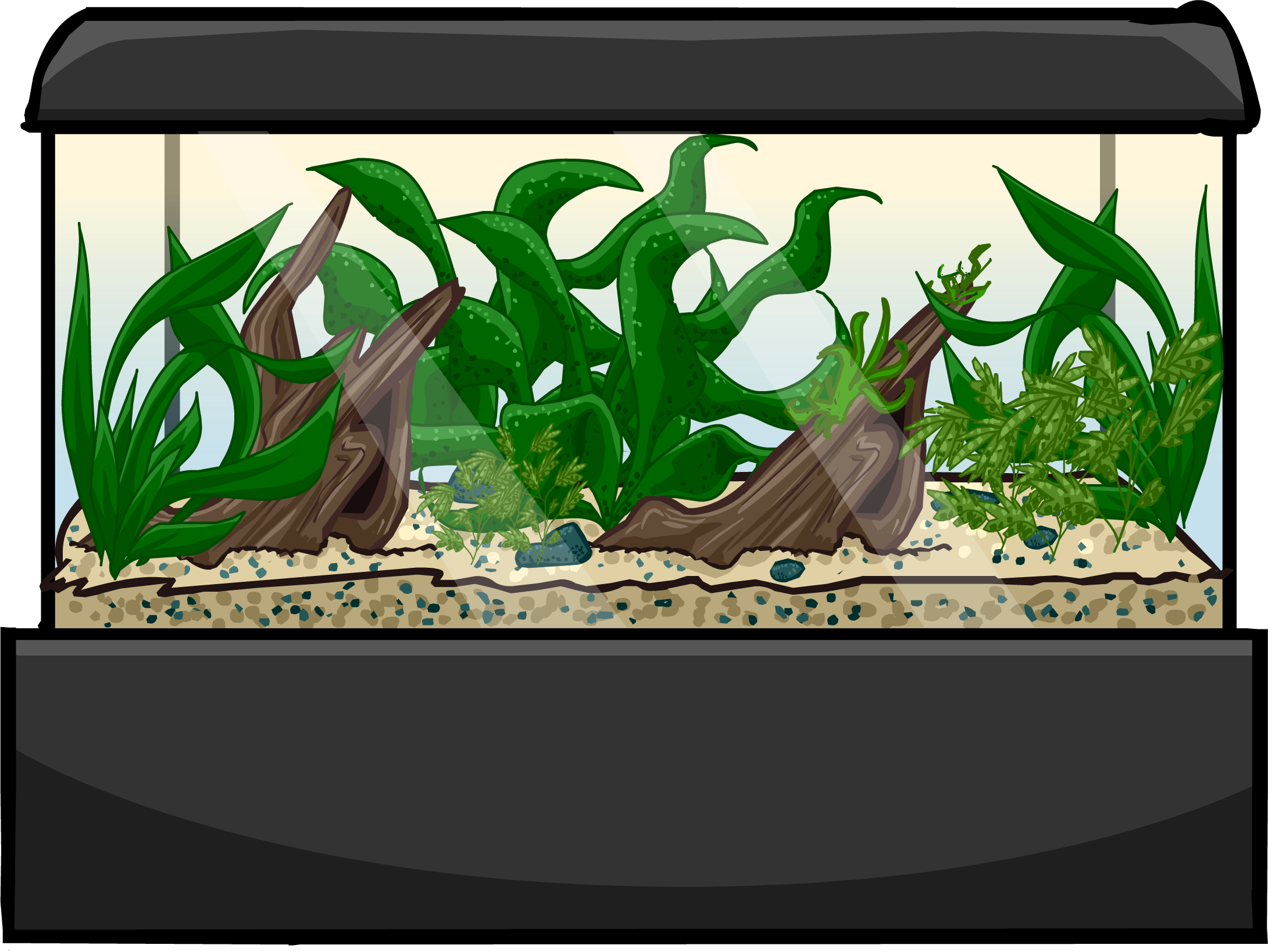 Aquarium-Fischtank transparent frei PNG