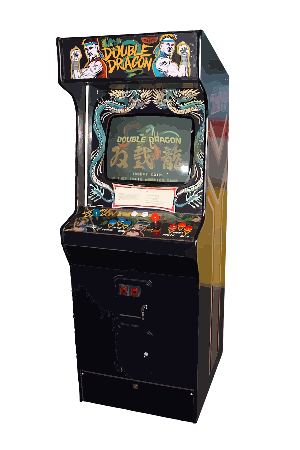 Arcade Machine Cabinet PNG