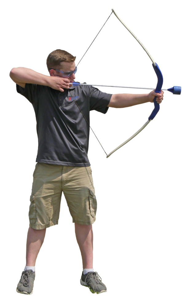Archery Man Playing PNG