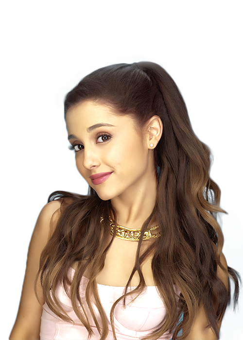Ariana Grande Face Singer PNG