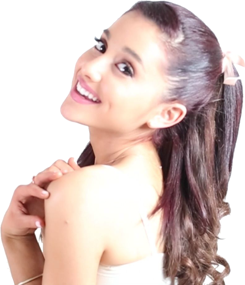 Ariana Grande Smiling PNG