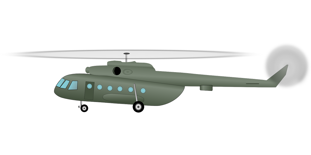 Army Helicopter Chopper Transparent PNG