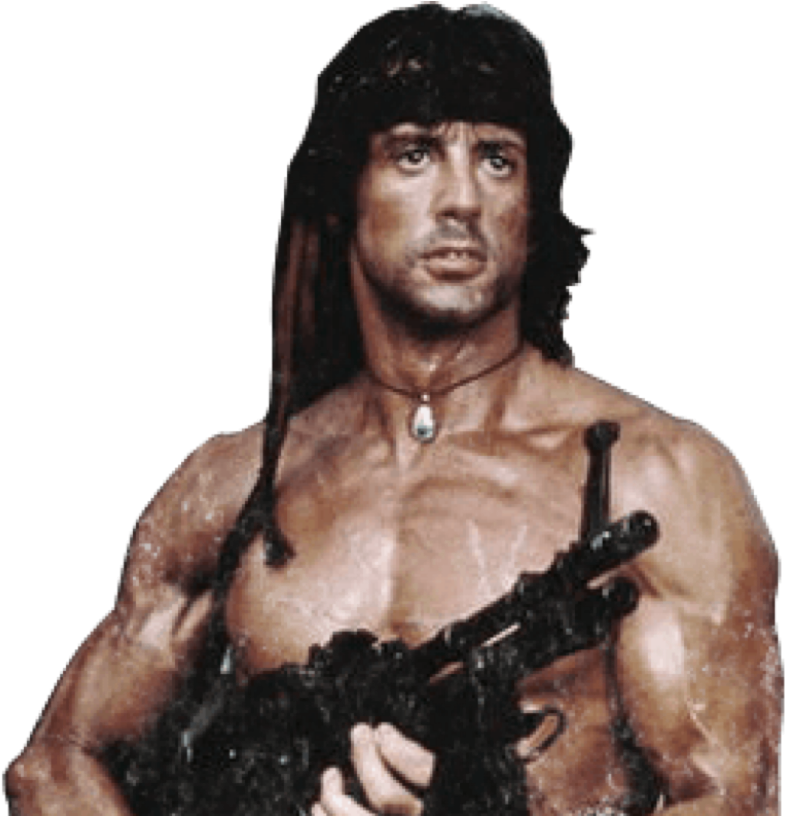 Arnold Schwarzenegger Rambo PNG