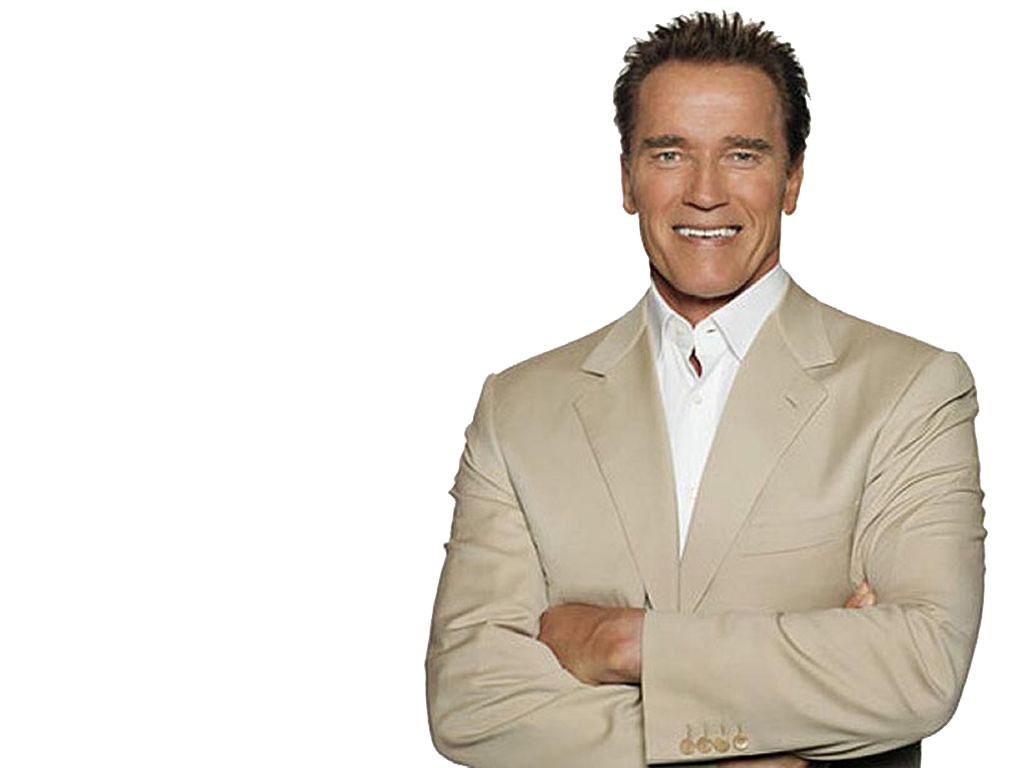 Arnold Schwarzenegger Suit Piece PNG