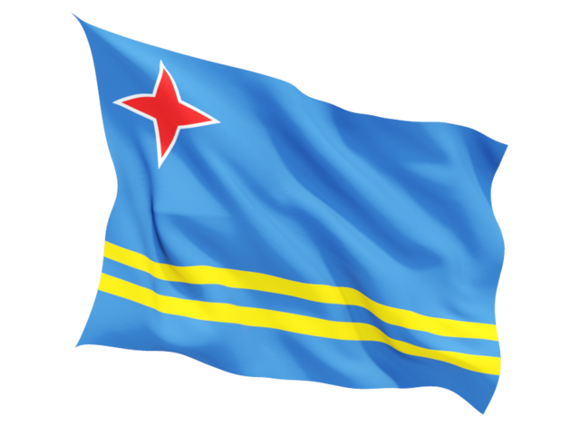 Aruba Flag Logo PNG Clipart Background