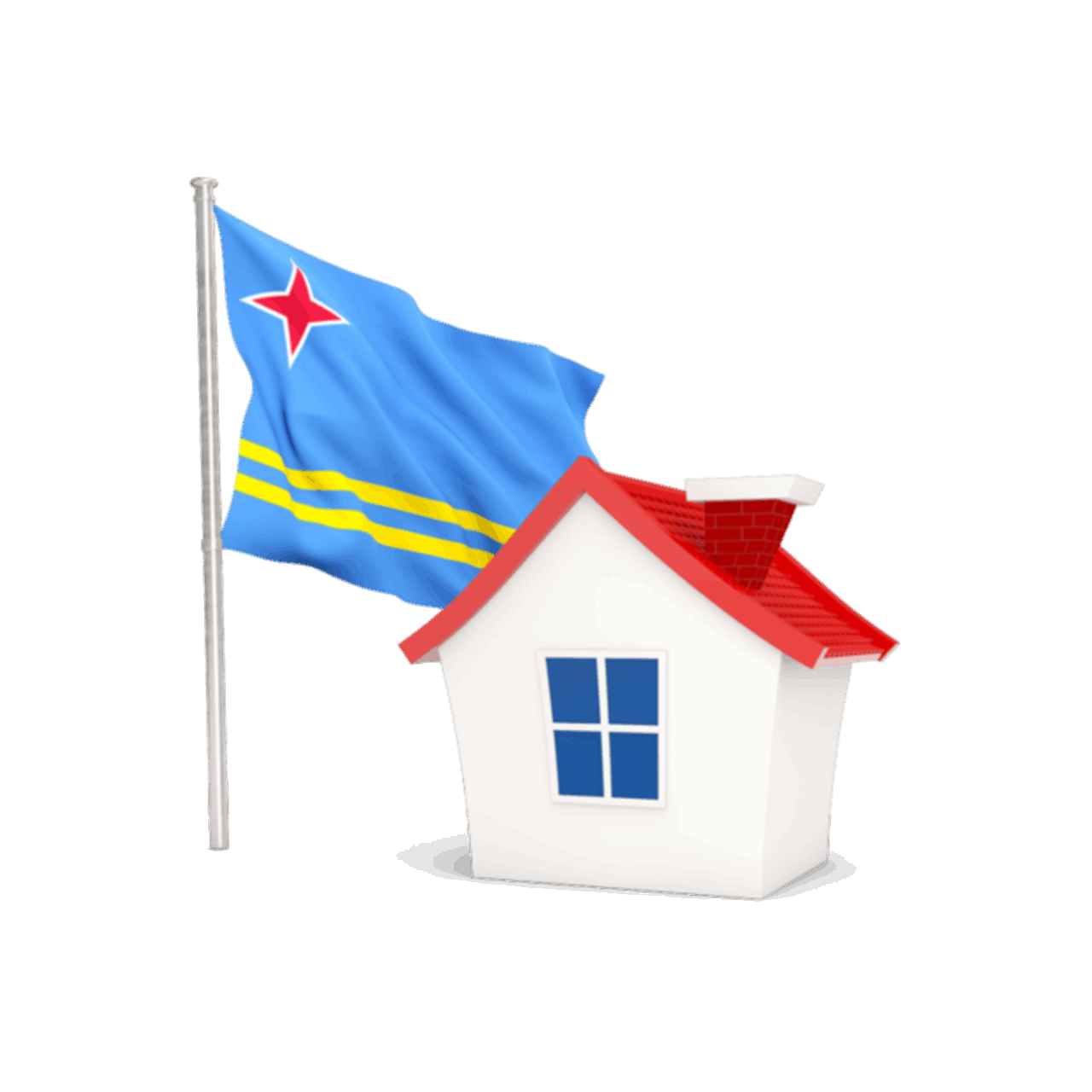 Aruba Flag Transparent Free PNG