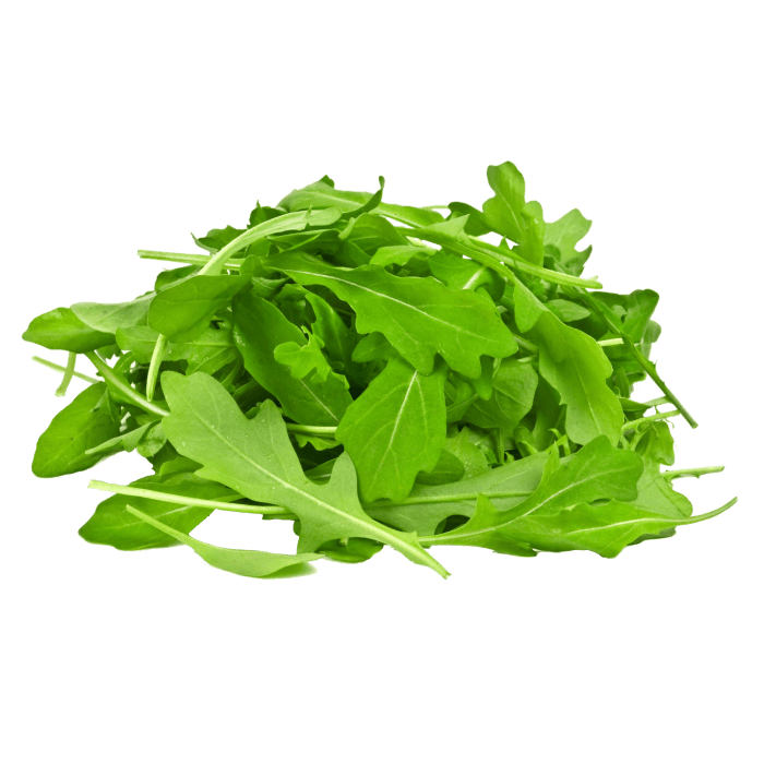 Arugula Salad Background PNG Image