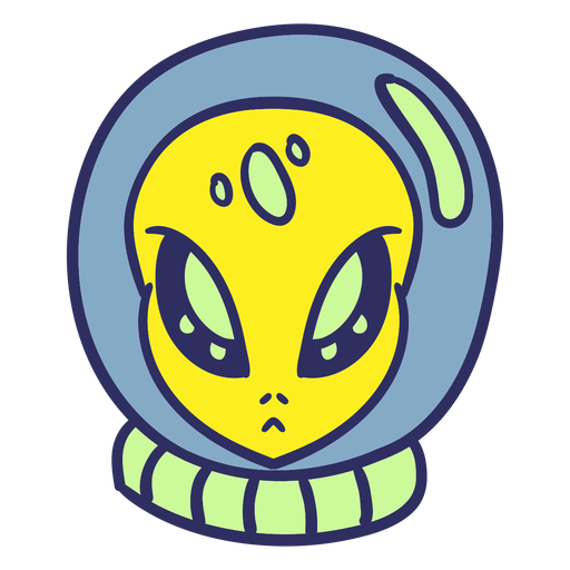 Astronaut Helmet Alien PNG