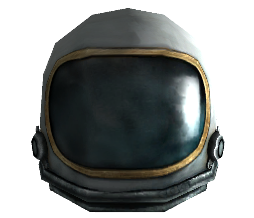 Astronaut Helmet Black PNG