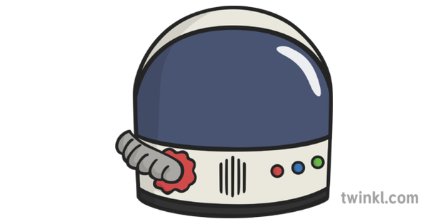 Astronaut Helmet Vector PNG